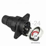 Розетка электрическая 7 полюсов тип S/S-07-11S