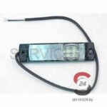 Фонарь бокового габарита прямоугольный белый LED (162131.303, M 720309) М 720119