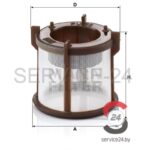 Фильтр топливный MANN-FILTER MERCEDES-BENZ(51.12503-0043) PU 51 X
