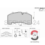 Комплект тормозных колодок 22,5 KNORR SB7 (29171, 29308, S0572930800, 80100015) STDB171